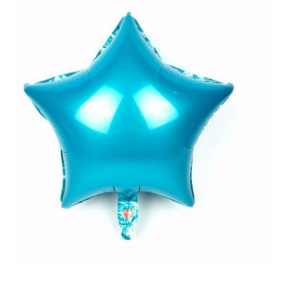 Yildiz Folyo Balon 18 İnç Mavi̇ Yildiz Folyo Balon 18 İnç Mavi̇
