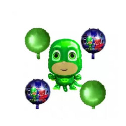 Set Li̇sansli Folyo Balon Pjamask Yeşi̇l Set Li̇sansli Folyo Balon Pjamask Yeşi̇l