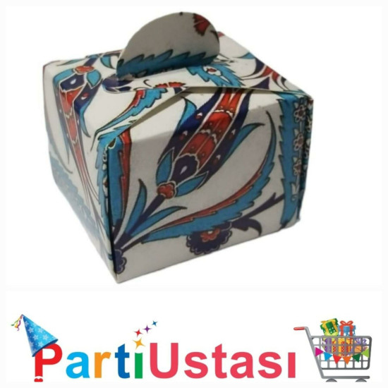 Lokum Kutusu çi̇ni̇li̇ Desen  50 Ad