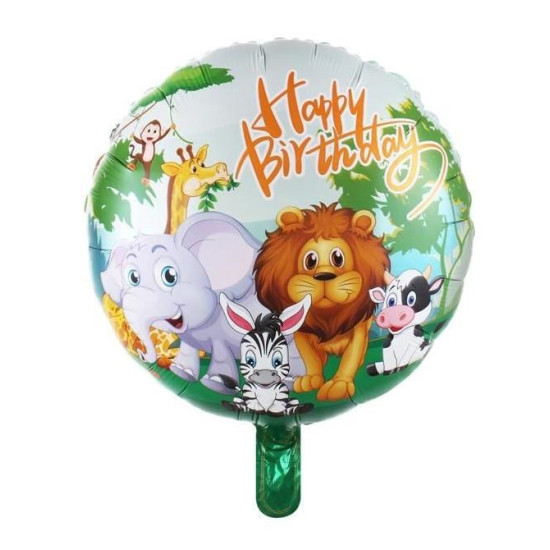 Safari̇ Balon Yuvarlak 18i̇nç