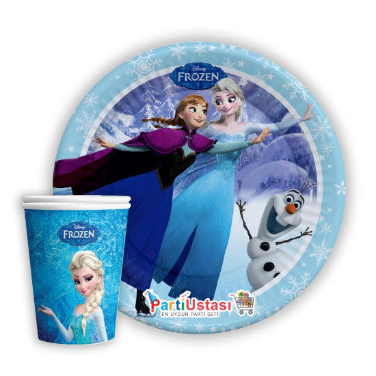 Tabak Bardak Frozen