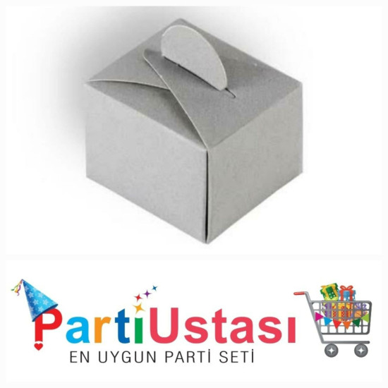 Lokum Kutusu Parlak Gümüş 25 Ad Lokum Kutusu Parlak Gümüş 25 Ad