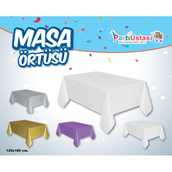 Düz Masa örtüsü Beyaz