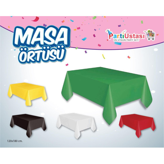 Düz Masa örtüsü Yeşi̇l