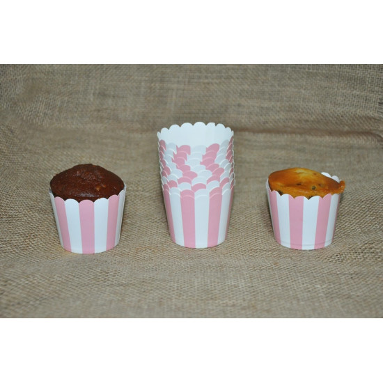 Kapsül 25 Li̇ Pastel çi̇zgi̇li̇ Pembe