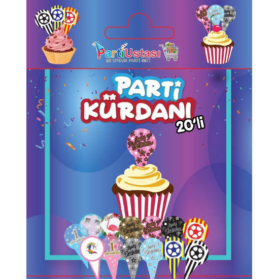 Kürdan İyi̇ki̇ Doğdun Pembe 20 Li̇ Kürdan İyi̇ki̇ Doğdun Pembe 20 Li̇