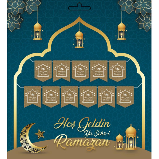 Yazi Zarf Banner Ramazan Gold Yazi Zarf Banner Ramazan Gold