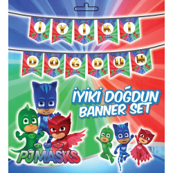 YAZI ZARF BANNER PJ MASKS YAZI ZARF BANNER PJ MASKS