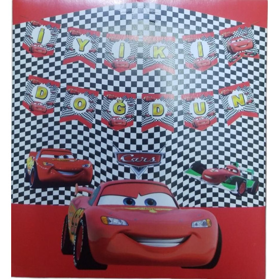 Yazi Zarf Banner Cars
