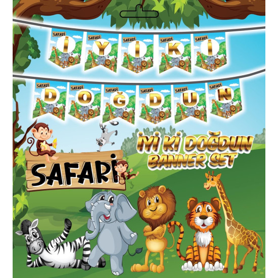 Yazi Zarf Banner Safari̇ Yeni̇