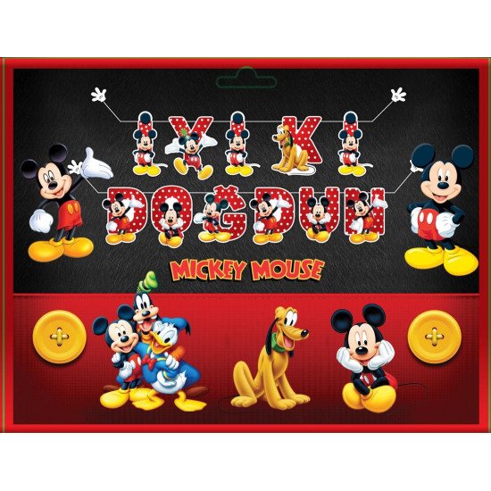YAZI 3D BANNER MİCKEY