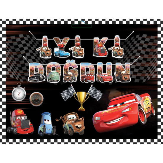 Yazi 3d Banner Cars