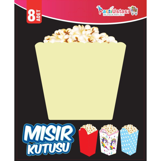 MISIR KUTUSU SOFT SARI 8 Lİ