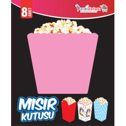 Misir Kutusu Soft Pembe 8 Li̇