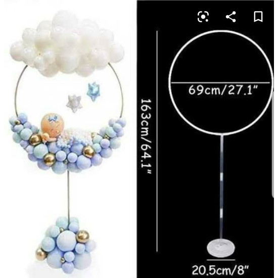 Balon Stand 160 Cm (1 Adet) Balon Stand 160 Cm (1 Adet)