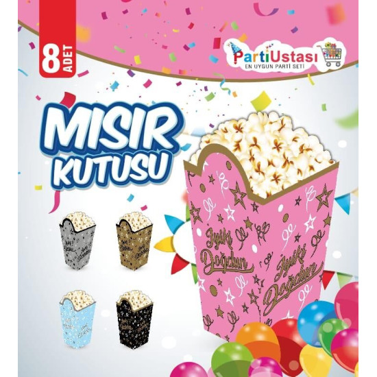 Misir Kutusu İ.doğdun Pembe 8 Li̇ Misir Kutusu İ.doğdun Pembe 8 Li̇
