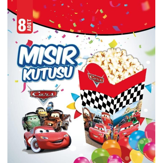Misir Kutusu Cars 8 Li̇