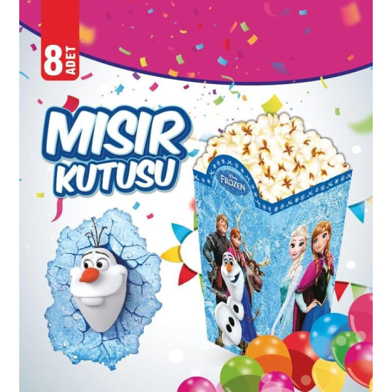 MISIR KUTUSU FROZEN 8 Lİ MISIR KUTUSU FROZEN 8 Lİ