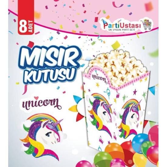 MISIR KUTUSU ÜNİCORN 8 Lİ MISIR KUTUSU ÜNİCORN 8 Lİ
