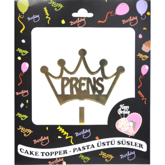 Pasta Yazisi Pleksi̇ Prenses Altin