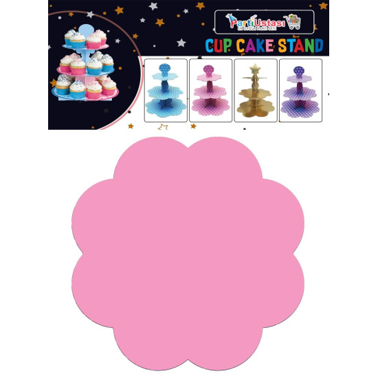 Kek Standi Pembe