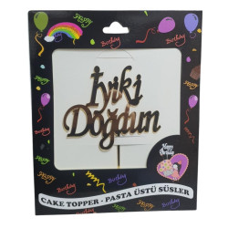 Pasta Yazisi Pleksi̇ İ.doğdun Altin