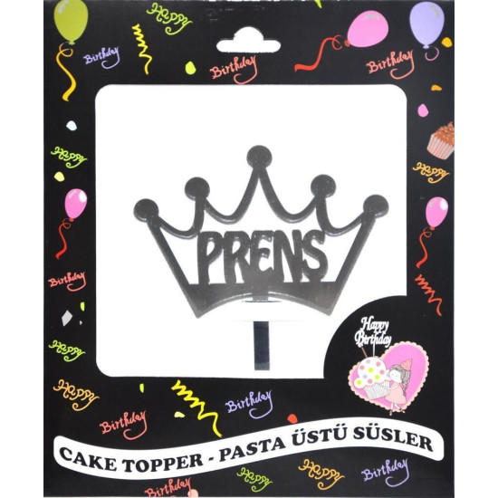 Pasta Yazisi Pleksi̇ Prenses Gümüş
