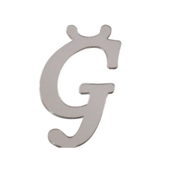 Pleksi̇ Harf Gümüş No:ğ Pleksi̇ Harf Gümüş No:ğ