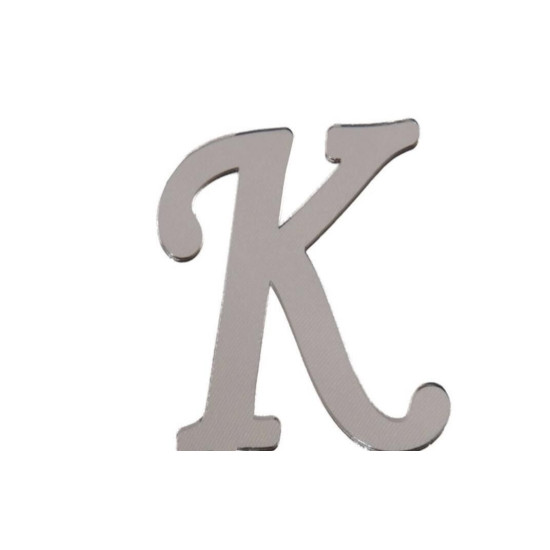 Pleksi̇ Harf Gümüş No:k Pleksi̇ Harf Gümüş No:k