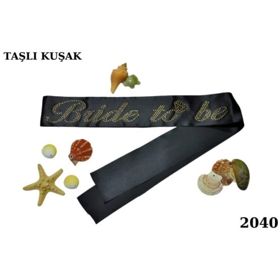 Kuşak Taşli Bri̇de To Be Si̇yah Altin Kuşak Taşli Bri̇de To Be Si̇yah Altin