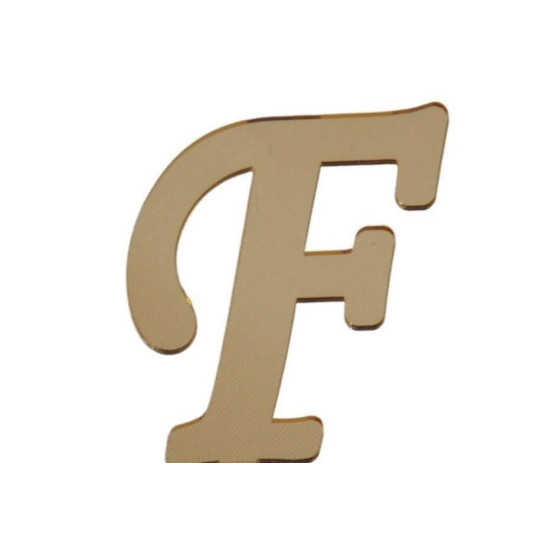 Pleksi̇ Harf Altin No:f Pleksi̇ Harf Altin No:f