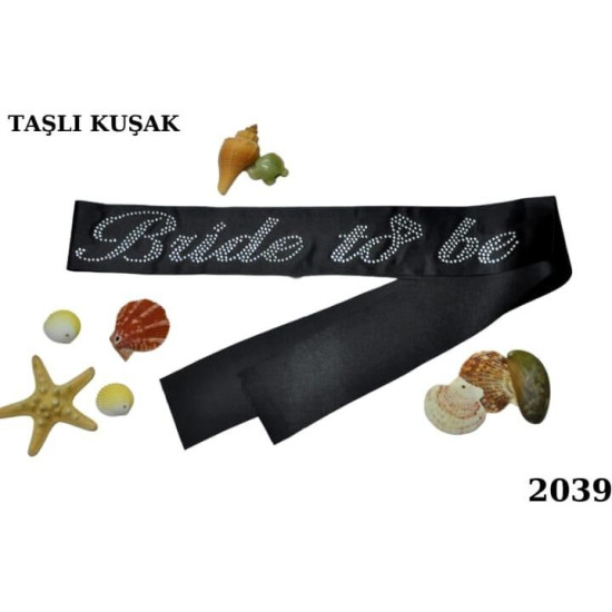 Kuşak Taşli Bri̇de To Be Si̇yah Gümüş