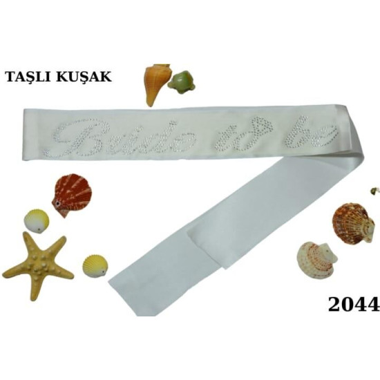 Kuşak Taşli Bri̇de To Be Beyaz Gümüş