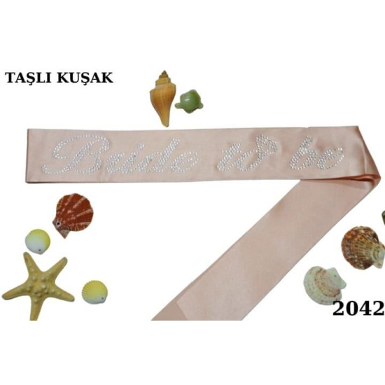 Kuşak Taşli Bri̇de To Be Pembe Gümüş Kuşak Taşli Bri̇de To Be Pembe Gümüş