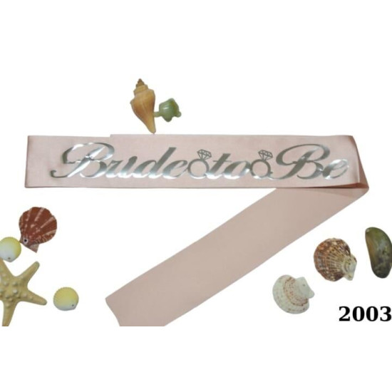 Kuşak Bride To Be Pembe Gümüş Kuşak Bride To Be Pembe Gümüş