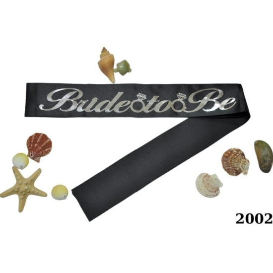 Kuşak Bride To Be Si̇yah Gümüş Kuşak Bride To Be Si̇yah Gümüş