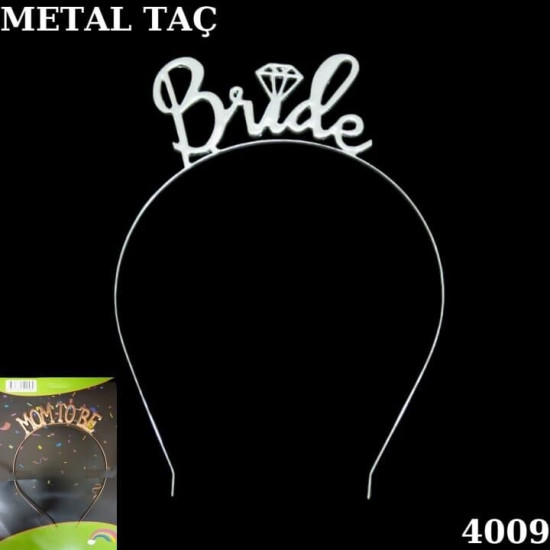Taç Metal Bri̇de Gümüş