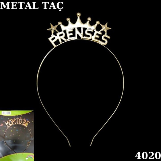 Taç Metal Prenses Altin