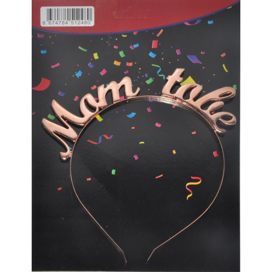 Taç Metal Mom To Be Rose Gold