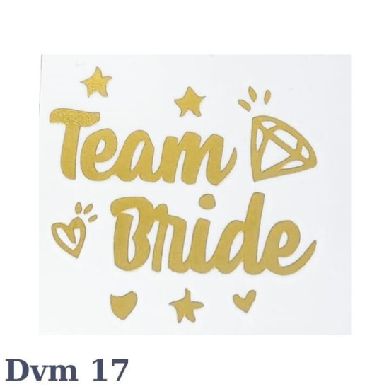 Dövme Team Bri̇de Altin No:17