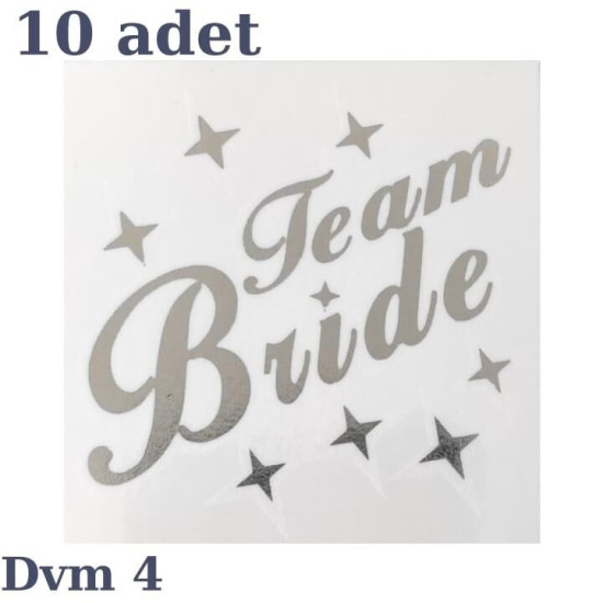 Dövme Team Bri̇de Gümüş No:4 Dövme Team Bri̇de Gümüş No:4