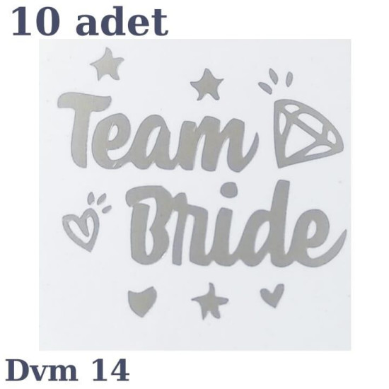 Dövme Team Bri̇de Gümüş No:14 Dövme Team Bri̇de Gümüş No:14