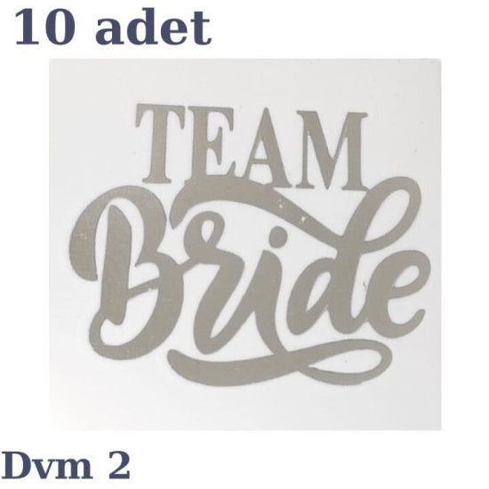 Dövme Team Bri̇de Gümüş No:2