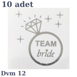 Dövme Team Bri̇de Gümüş No:12 Dövme Team Bri̇de Gümüş No:12