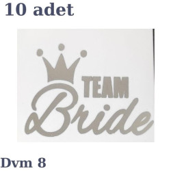 Dövme Team Bri̇de Gümüş No:8 Dövme Team Bri̇de Gümüş No:8