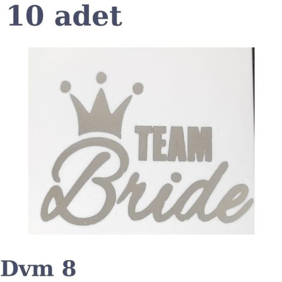 Dövme Team Bri̇de Gümüş No:8