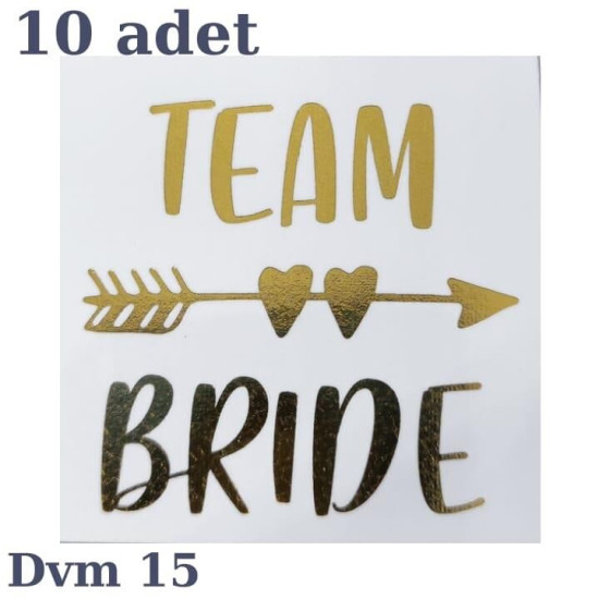 Dövme Team Bri̇de Altin No:15