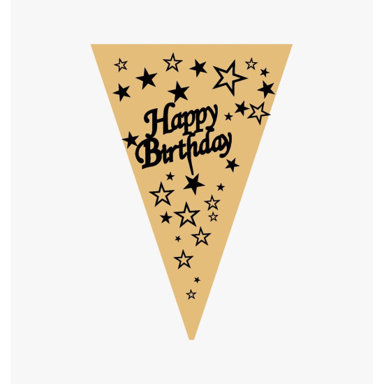 Flama Hapyy Birthday Altin