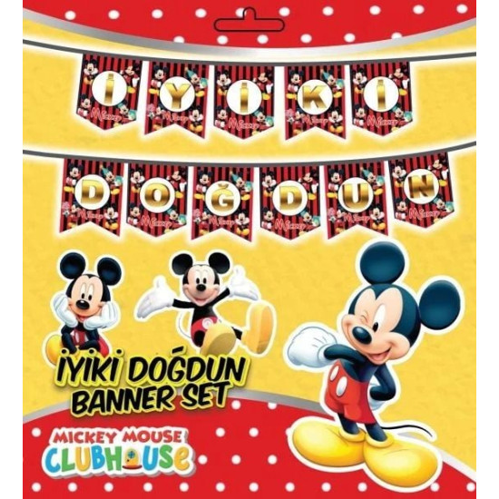 Yazi 3d Banner Mi̇ckey